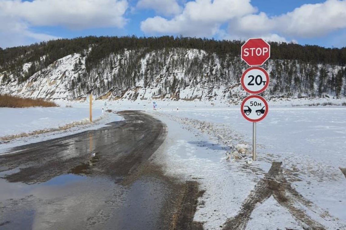 В Якутии снижают грузоподъемность автозимников и ледовых переправ